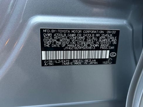 Used 2023 Lexus IS 350 F Sport w/ Accessory Package image 34