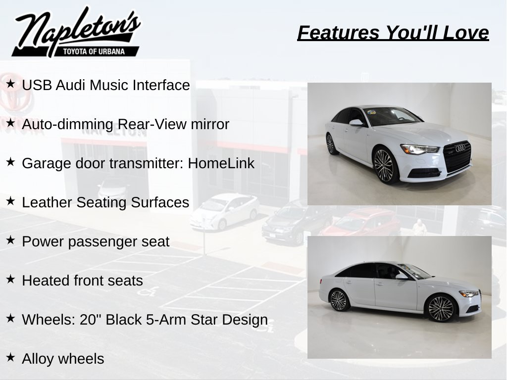 Used 2018 Audi A6 2.0T Premium w/ 20" Black Optic Package AWD/4WD image 26