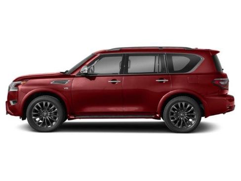 Certified 2021 Nissan Armada Platinum w/ Captain's Chairs Package RWD image 3