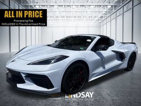 Used 2023 Chevrolet Corvette Stingray Preferred Cpe w/ Z51 Performance Package RWD image 1