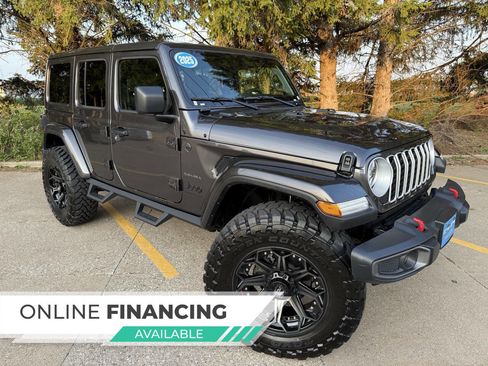Used 2025 Jeep Wrangler Unlimited Sahara image 1