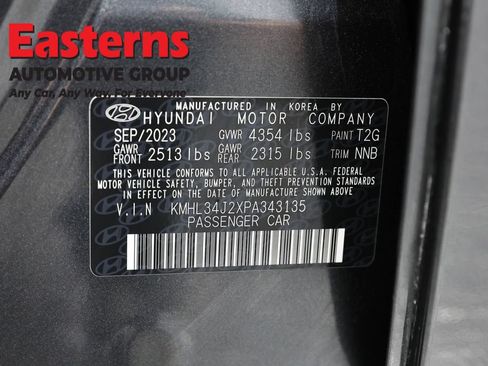 Used 2023 Hyundai Sonata Limited w/ Preferred Accessory Package FWD image 35