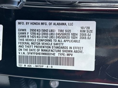 Used 2021 Honda Pilot Touring image 20