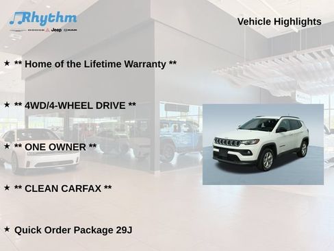 Used 2025 Jeep Compass Latitude AWD/4WD image 5