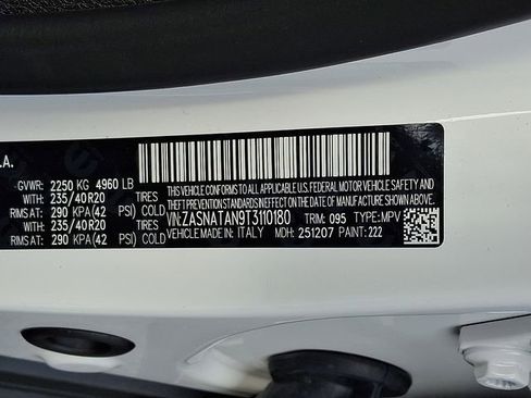 New 2026 Alfa Romeo Tonale Base w/ Quick Order Package 23H Volce image 14