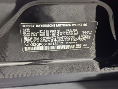 Used 2026 BMW X3 xDrive30i w/ Convenience Package AWD/4WD image 16