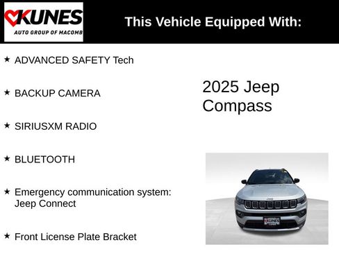 Used 2025 Jeep Compass Limited AWD/4WD image 3