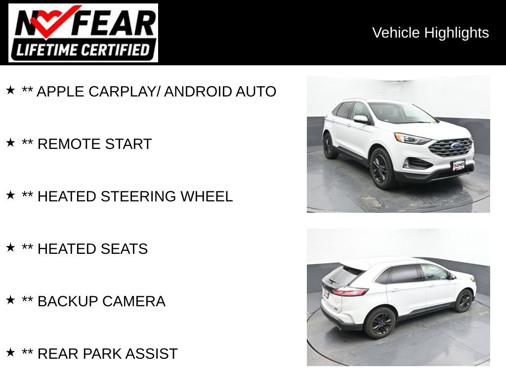 Used 2019 Ford Edge SEL w/ Equipment Group 201A AWD/4WD image 2