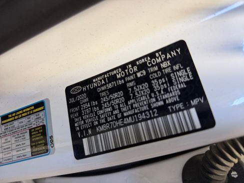 Used 2021 Hyundai Palisade Calligraphy AWD/4WD image 39