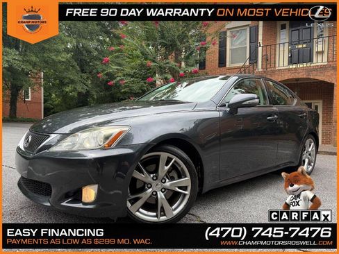 Used 2010 Lexus IS 250 RWD image 1