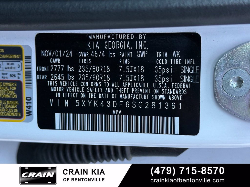 Certified 2025 Kia Sportage SX FWD image 35