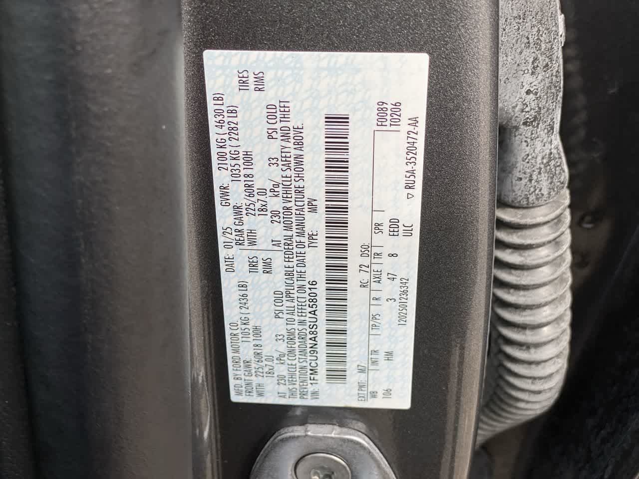 Used 2025 Ford Escape ST-Line Select AWD/4WD image 27