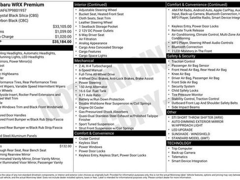Used 2023 Subaru WRX Premium image 11