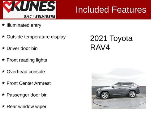 Used 2021 Toyota RAV4 XLE FWD image 3