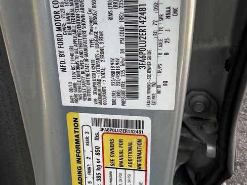 Used 2014 Ford Fusion SE w/ Equipment Group 502A image 10