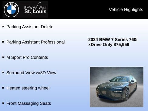 Used 2024 BMW 760i xDrive w/ Executive Package image 31