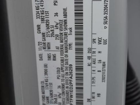 Certified 2023 Ford F150 Lariat w/ Equipment Group 502A High AWD/4WD image 42