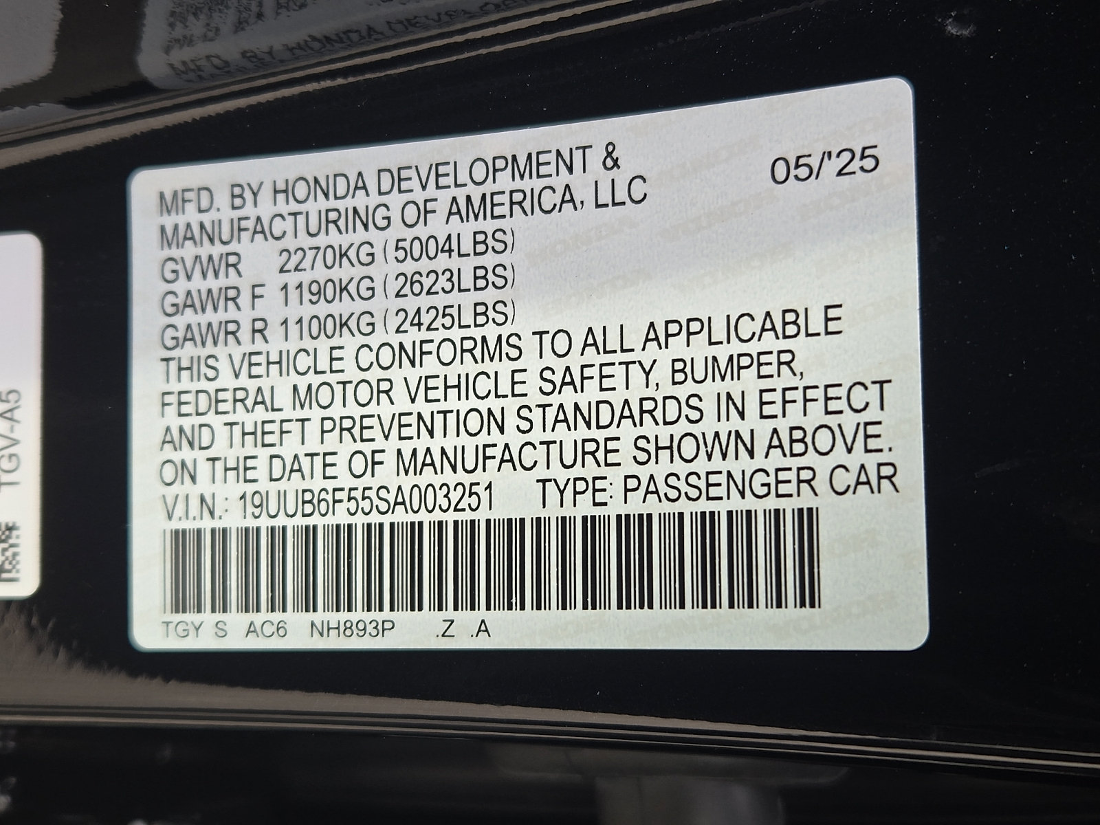 Used 2025 Acura TLX w/ A-SPEC Package AWD/4WD image 29