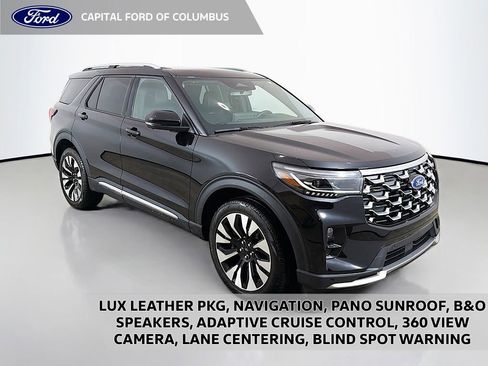 Used 2025 Ford Explorer Platinum w/ LUX Leather Package image 1