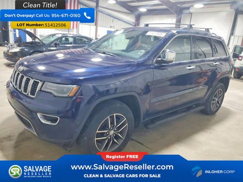 Used 2017 Jeep Grand Cherokee Limited w/ Luxury Group II AWD/4WD image 1