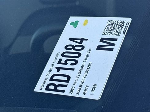 Used 2025 RAM ProMaster 2500 w/ Convenience Group image 31