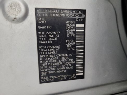 Used 2020 Nissan Rogue SV image 33