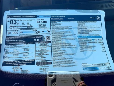 New 2025 Volkswagen ID. Buzz Pro S image 33