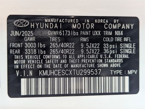 New 2026 Genesis GV80 3.5T Prestige image 24