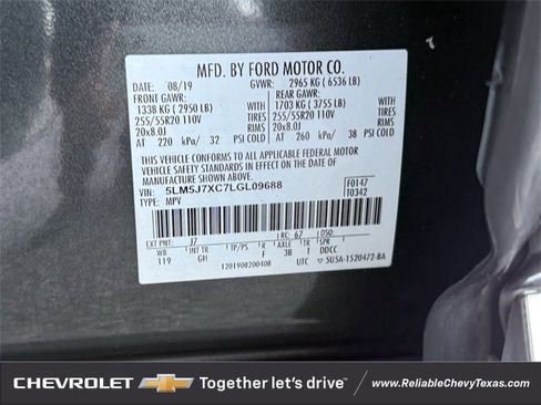 Used 2020 Lincoln Aviator Reserve w/ Equipment Group 201A image 41