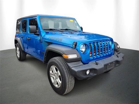 Certified 2022 Jeep Wrangler Unlimited Sport image 1