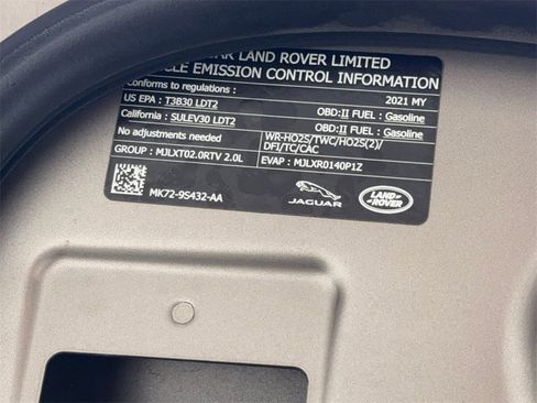 Used 2021 Land Rover Range Rover Evoque R-Dynamic SE image 59