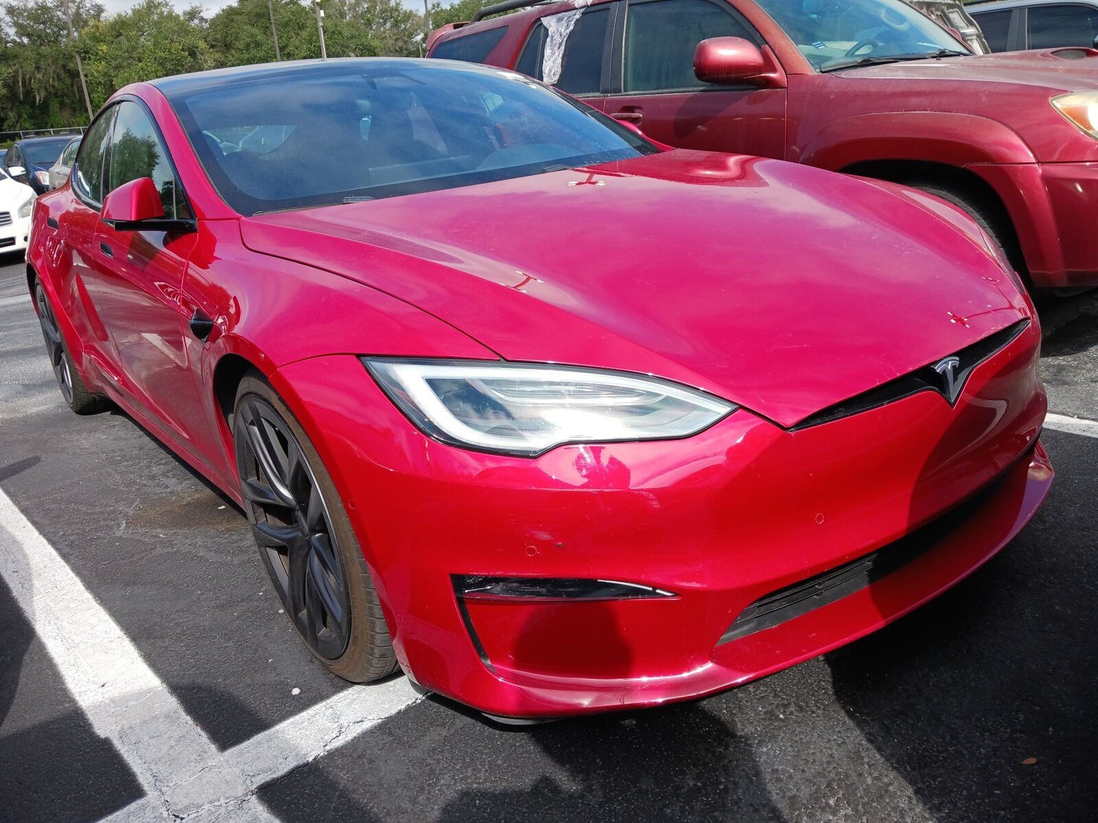Used 2021 Tesla Model S Plaid AWD/4WD image 12