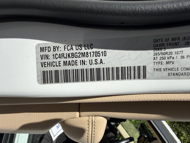 Used 2021 Jeep Grand Cherokee L Limited w/ Trailer Tow Group (B) AWD/4WD image 37