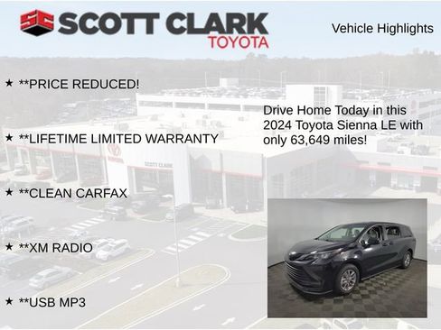 Used 2024 Toyota Sienna LE image 12