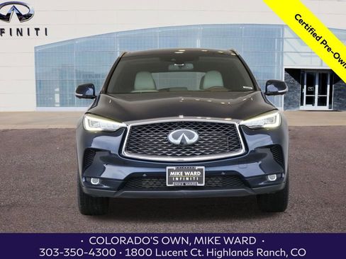 Certified 2021 INFINITI QX50 Autograph w/ Premium White Leather Package image 9
