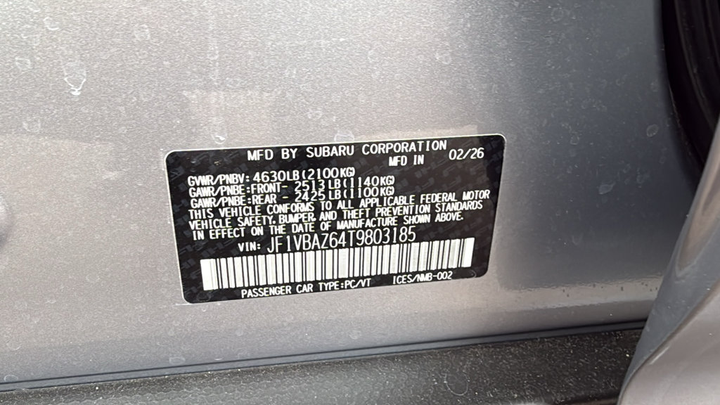New 2026 Subaru WRX tS AWD/4WD image 32