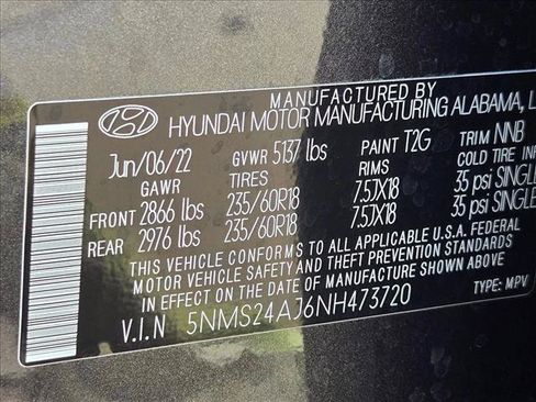 Used 2022 Hyundai Santa Fe SEL FWD image 23