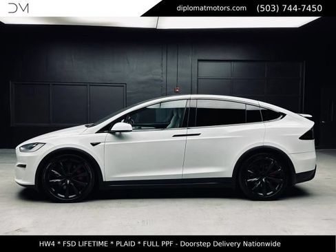 Used 2023 Tesla Model X Plaid AWD/4WD image 3