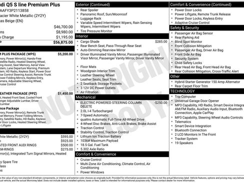 Certified 2023 Audi Q5 2.0T Premium Plus w/ Premium Plus Package AWD/4WD image 33