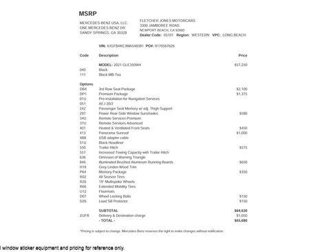 Certified 2021 Mercedes-Benz GLE 350 4MATIC image 3