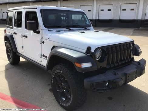 Used 2021 Jeep Wrangler Unlimited Sport image 4