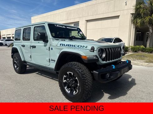 Used 2024 Jeep Wrangler Unlimited Rubicon 4xe AWD/4WD image 1