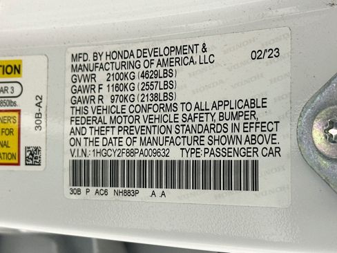 Used 2023 Honda Accord Touring image 12
