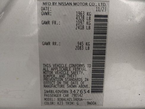 Used 2024 Nissan Altima 2.5 SV image 33