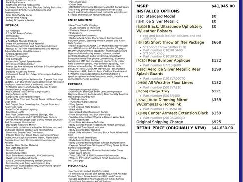 Used 2021 Subaru WRX STI Limited image 2