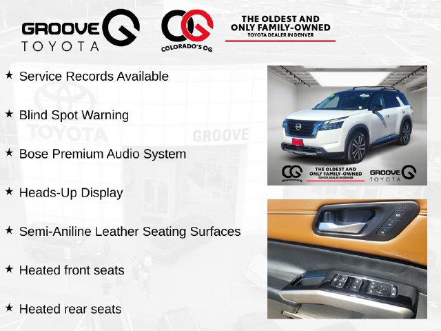 Used 2023 Nissan Pathfinder Platinum w/ Lighting Package (N93) FWD image 4