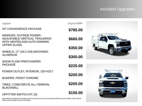 New 2026 Chevrolet Silverado 2500 W/T w/ WT Convenience Package AWD/4WD image 3