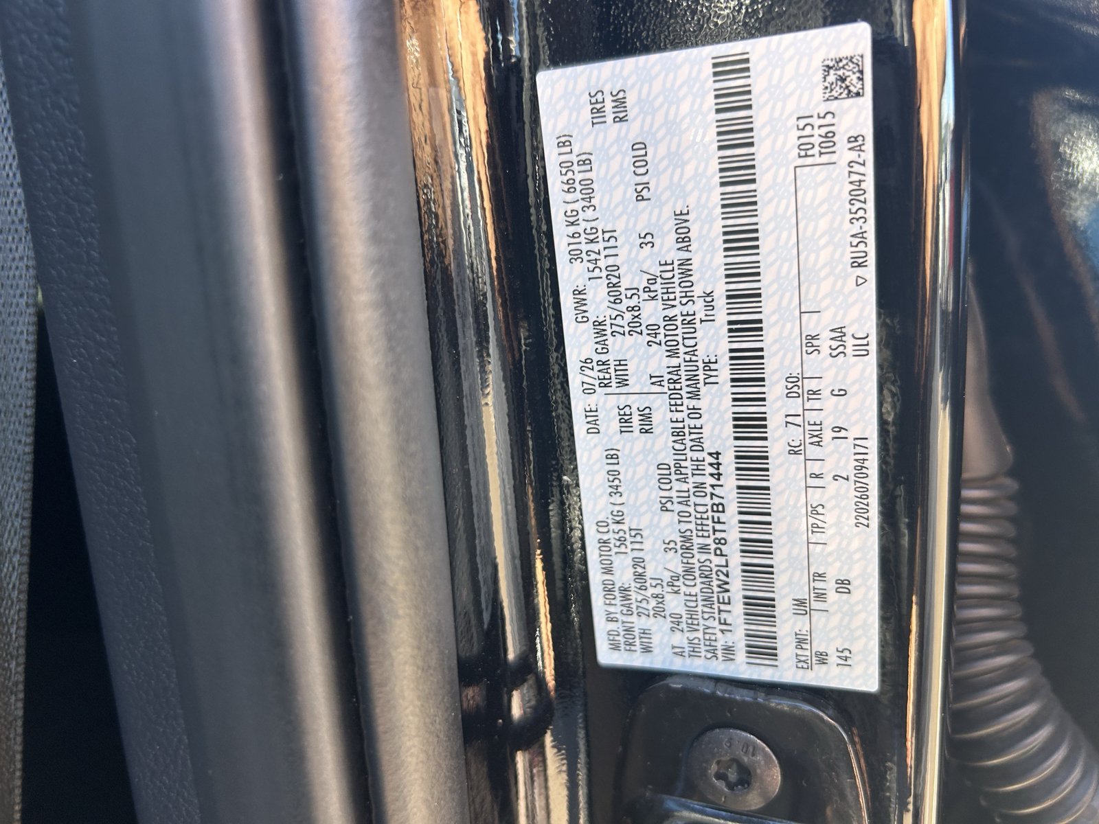 Used 2026 Ford F150 STX w/ Equipment Group 200A AWD/4WD image 36