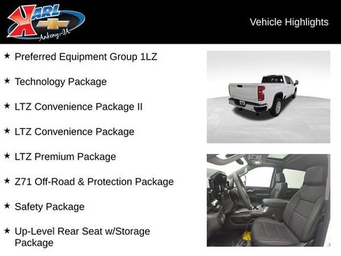 New 2025 Chevrolet Silverado 2500 LTZ w/ LTZ Premium Package image 3