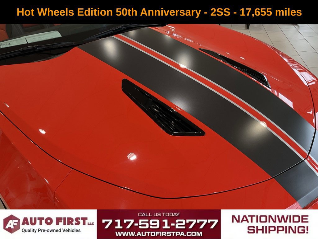 Used 2018 Chevrolet Camaro SS w/ Hot Wheels Edition RWD image 4